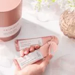 Marine collagen drink rose gold