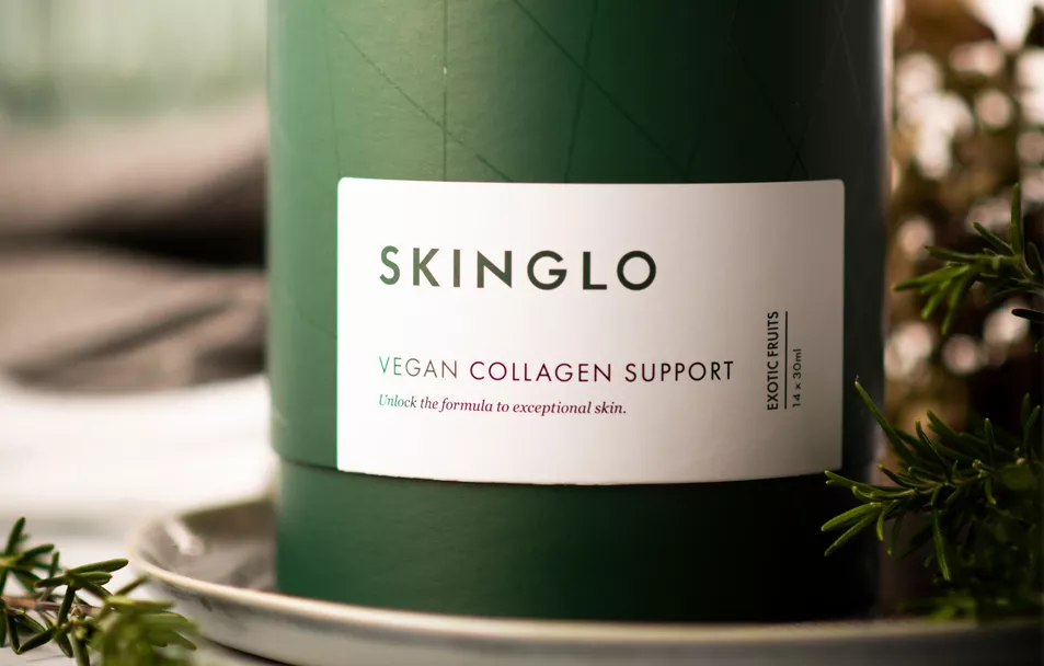 SKINGLO Vegan Collagen Support supplements